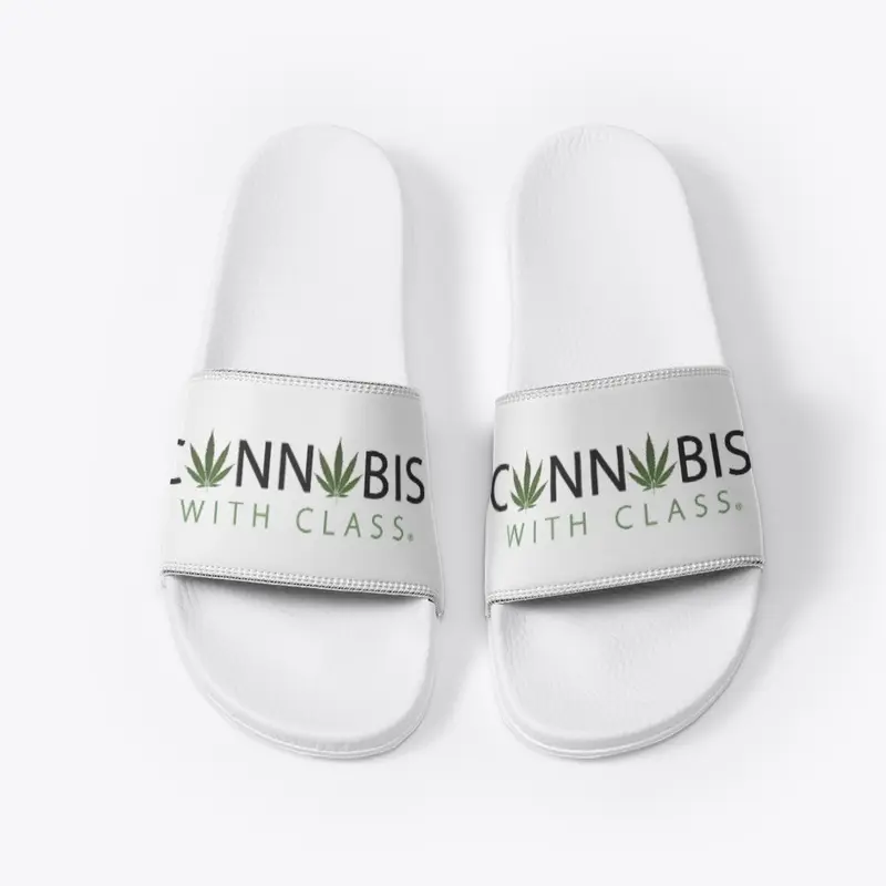 Cannabis With Class Slide Shoes